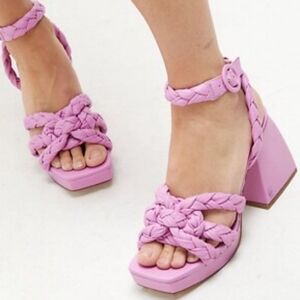 Circus by Sam Edelman Lavender Braided Heels